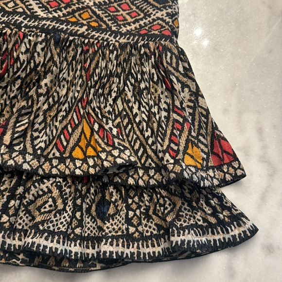 BCBGMAXAZRIA Nima Aztec Skirt size 8 - Picture 4 of 12